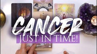 CANCER TAROT READING | "THE ANSWER IS YES! THIS IS YOUR SIGN" JUST IN TIME