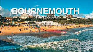 Day Trip in Bounemouth, England | Exploring Bournemouth Beach and Town Centre | UK TRAVEL VLOG