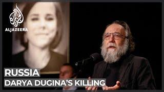 Mourners pay tribute to pro-Kremlin commentator Darya Dugina