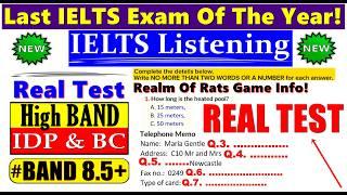 IELTS LISTENING PRACTICE TEST 2024 WITH ANSWERS | 19.12.2024