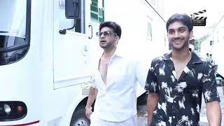 Dashing Karan Kundra Arrives At Laughter Chefs New Episode Shoot | Behind The Scenes