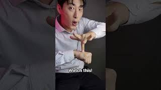 10초 손등관통 마술 배우기