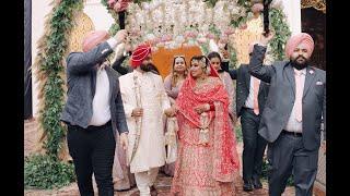 BEST  SIKH WEDDING 4K FILM 2024 || GAGAN & HARSHEEN  || LOVEREELS BY SHIVAM SINGLA