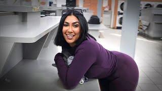 QUEEN NAIJA AT THE LAUNDROMAT..