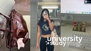 study vlog ⭑ | university life + productive days