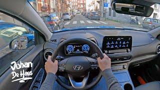 2021 HYUNDAI KONA EV 64 kWh POV TEST DRIVE