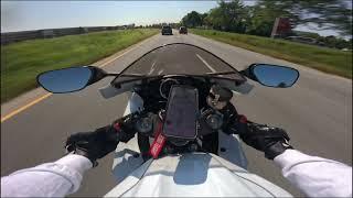 late to school but i ride a gsxr 600 + first video?!