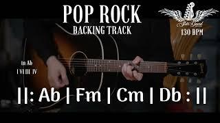 Backing Track Pop Rock in Ab  I  VI III IV