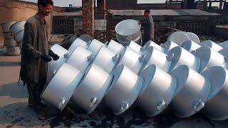 Biggest Aluminium Vessels Polish Process | Amazing Skills