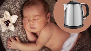 Electric kettle sound for relaxation and sleep