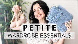 PETITE Wardrobe Essentials! / Essentials Every Petite NEEDS! / Petite Style Tips