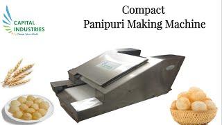 पानीपुरी बनाने की मशीन |गोलगप्पे बनाने की मशीन | Panipuri Making Machine|Poori Making Machine