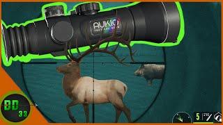 The New 4x8x100 NIGHT VISION Scope Is UNBELIEVABLE! Call Of The Wild