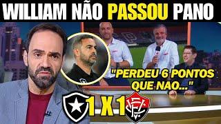 WILLIAN DEU O PAPO! BOTAFOGO DA VEXAME E PERDE A LIDERANÇA PARA O PALMEIRAS APÓS EMPATE.