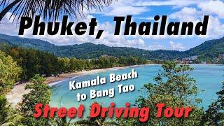 Kamala Beach to Bang Tao (Boat Ave) - Street Driving Main Road - Phuket, Thailand - Dec 24 2024