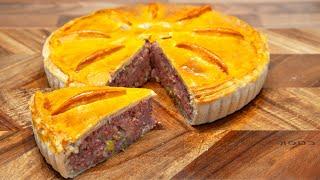 Corned Beef & Potato Pie:  Comfort food at its very best