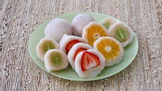 Fruit Daifuku Mochi - Japanese Cooking 101