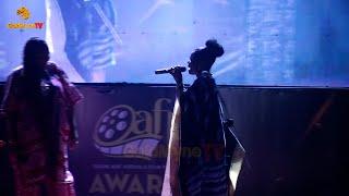 IYABO OJO AND TOYIN ABRAHAM'S DRAMATIC MOMENT ON STAGE AT OAFP AWARDS 2024