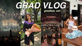 GRADUATION VLOG 2024  thank you ust..