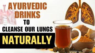 Lungs Detox Tips: 7 Empty Stomach Ayurvedic Drinks To Cleanse Your Lungs Naturally