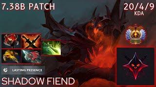  Dota 2 7.38b Shadow Fiend - Easy LANE, Easy GAME! Full Ranked Match Gameplay