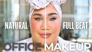 Natural Makeup vs Glamorous Makeup in the Office | PatrickStarrr