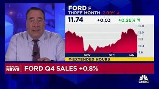 Ford reports 0.8% increase in U.S. new vehicle sales in Q4