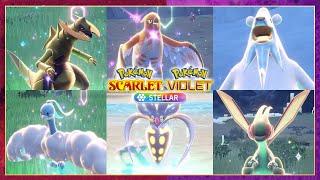 Pokemon Scalet & Violet All Wild Stellar Tera Type Pokemon Locations