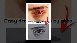  How to Draw a Realistic Eye: Easy Step-by-Step Tutorial for Beginners! ️