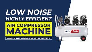 Low Noise Air Compressor Machine For Car Wash -  AutoFresh