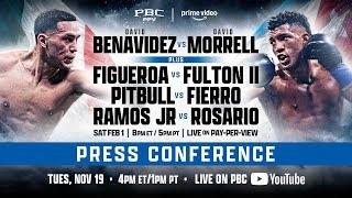 Benavidez vs. Morrell KICKOFF PRESS CONFERENCE | #BenavidezMorrell