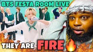 BTS IS FIRE!! | 2021 BTS FESTA ROOM LIVE | REACTION