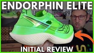 SAUCONY ENDORPHIN ELITE REVIEW - BETTER THAN THE VAPORFLY 3 FOR ME! - FIRM BUT FAST - EDDBUD