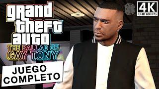 Grand Theft Auto IV: The Ballad of Gay Tony - Todas las misiones al 100% (Juego completo en 4K)