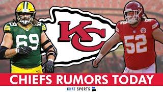 Chiefs Rumors: Sign David Bakhtiari? Extend Creed Humphrey AND Trey Smith Before Training Camp?