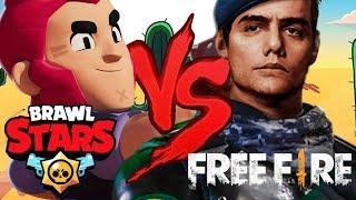 Brawl Stars VS. Free Fire | DUELO DE RAP