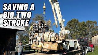 I Bought a GIGANTIC Two-Stroke Generator | 1944 Cleveland Diesel Recovery