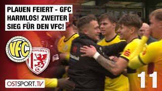 Plauen feiert - GFC harmlos! Zweiter Sieg für den VFC: Plauen - Greifswald | Regionalliga Nordost