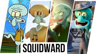 Squidward Tentacles Evolution in Movies & TV Shows (1999-2024)