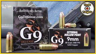 Inside Out!...G9 External Hollow Point 9MM Self-Defense Ammo Ballistic Gel Test & Review!