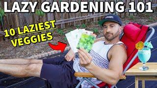 The 10 Laziest Vegetables LAZY GARDENERS Will Love Growing NOW!