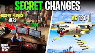 NEW GTA Online Update: All *MASSIVE* Hidden Features & Secret Changes Rockstar Didn't Tell You About