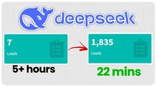 How to generate leads free FREE using deepseek