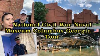 National Civil War Naval Museum Columbus Georgia USA Tour