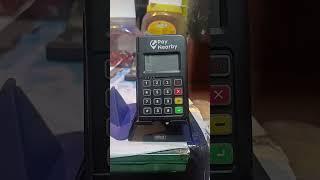 Micro ATM machine for cash withdrawal with your ATM card