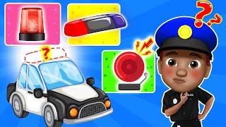 Where Is My Siren Song!    Police Car Song | Me Me and Friends Kids Songs