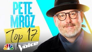 Pete Mroz Performs Pat Benatar's "We Belong" - The Voice Live Top 17 Performances 2021