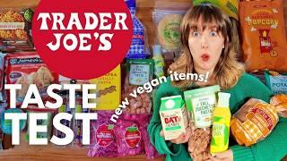 Trader Joe's Vegan Taste Test  New HOLIDAY Items!