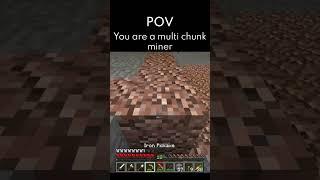 Lore of a multi chunk miner part 103 #minecraft #lore