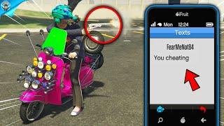 He thought I was cheating because of this TRICK! - GTA Online